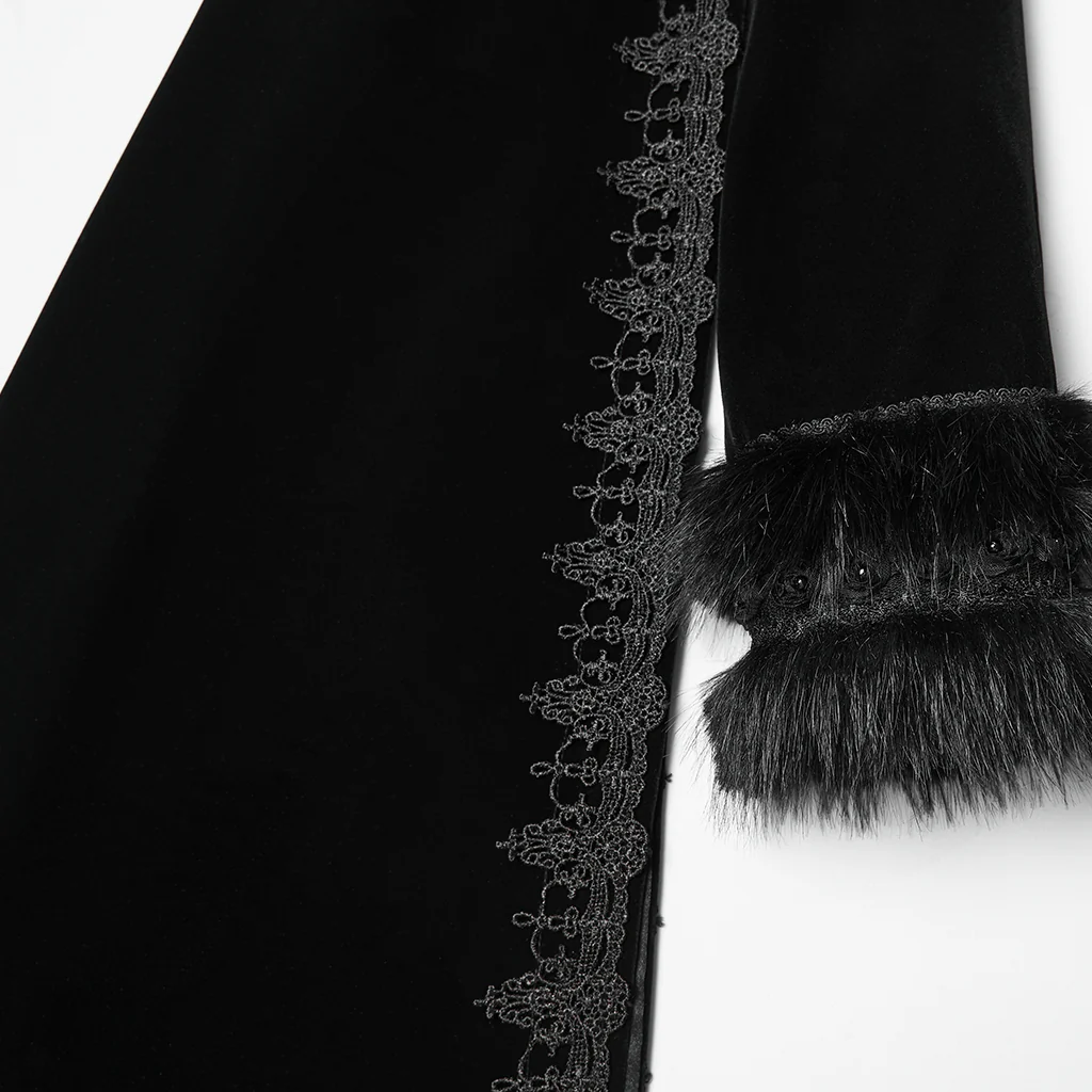 Goth Gorgeous Cloak Coat - Image 4