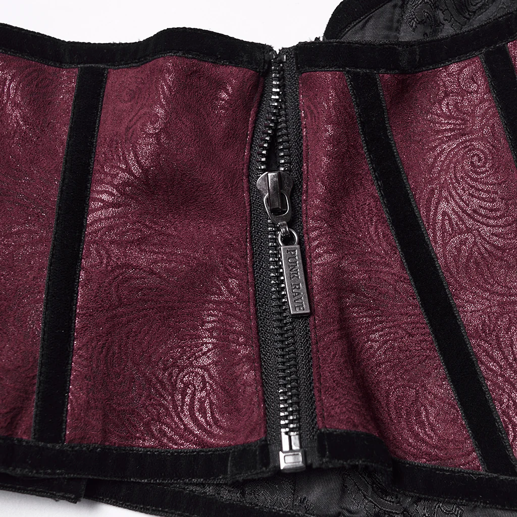 Goth Gorgeous Embossed Cummerbund - Image 12
