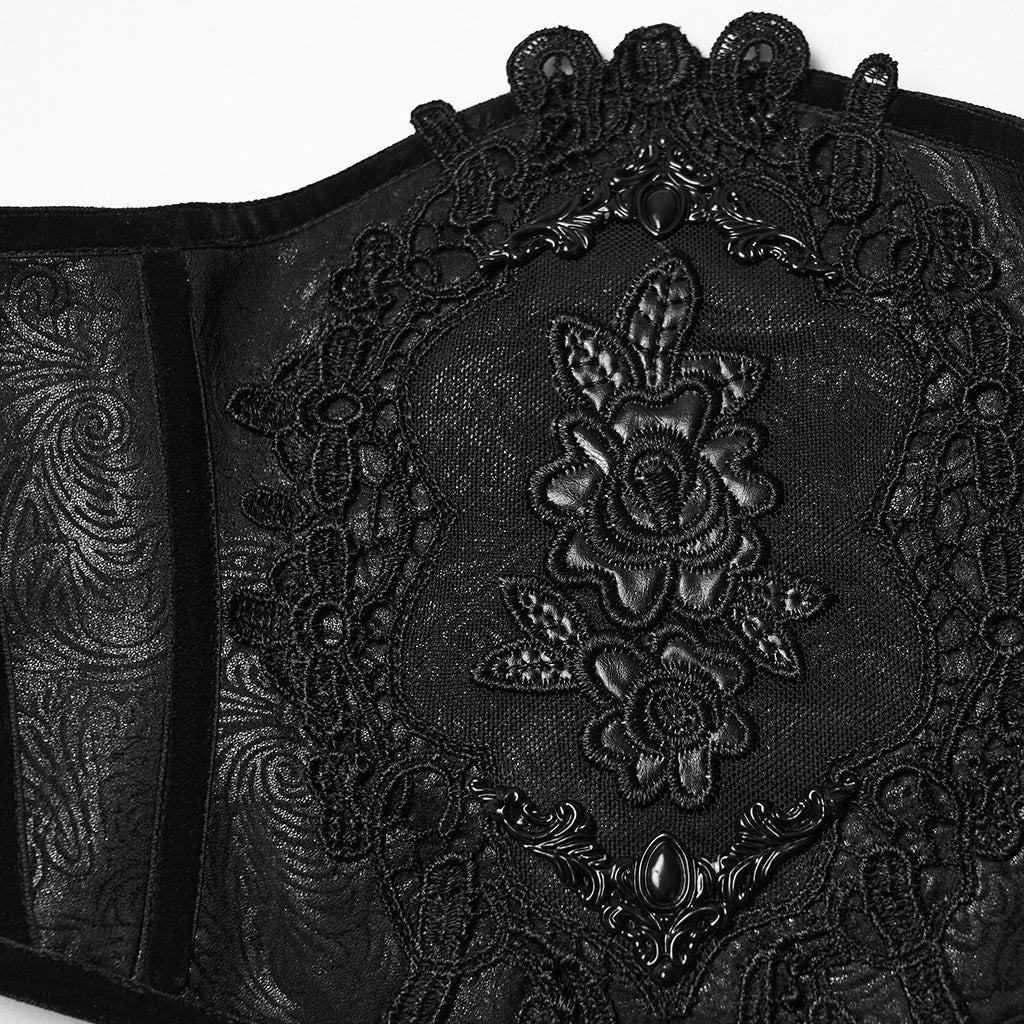 Goth Gorgeous Embossed Cummerbund - Image 8