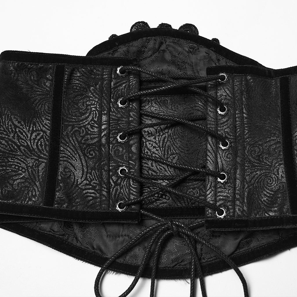 Goth Gorgeous Embossed Cummerbund - Image 9