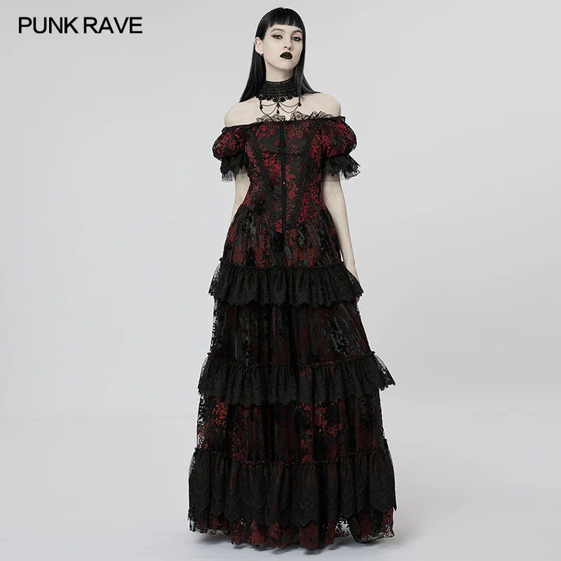 Goth Gorgeous Print Dress - Image 6
