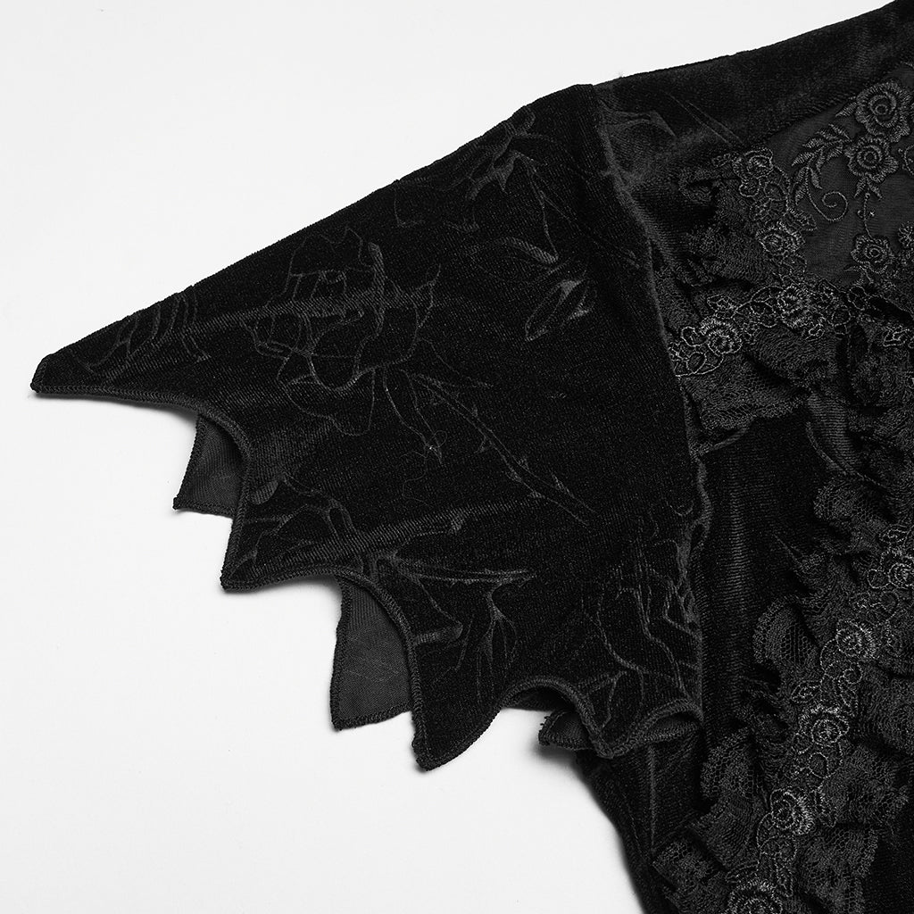 Goth Gorgeous Rose Top - Image 7