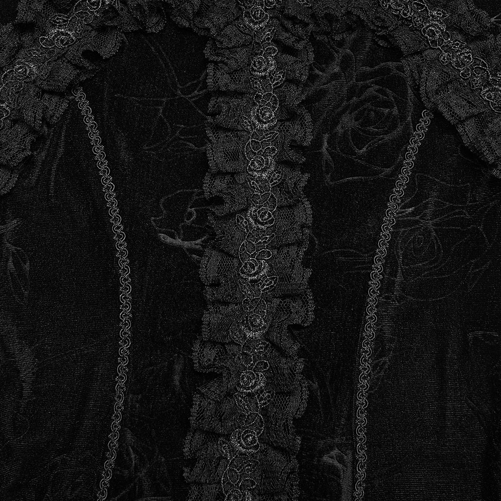 Goth Gorgeous Rose Top - Image 8