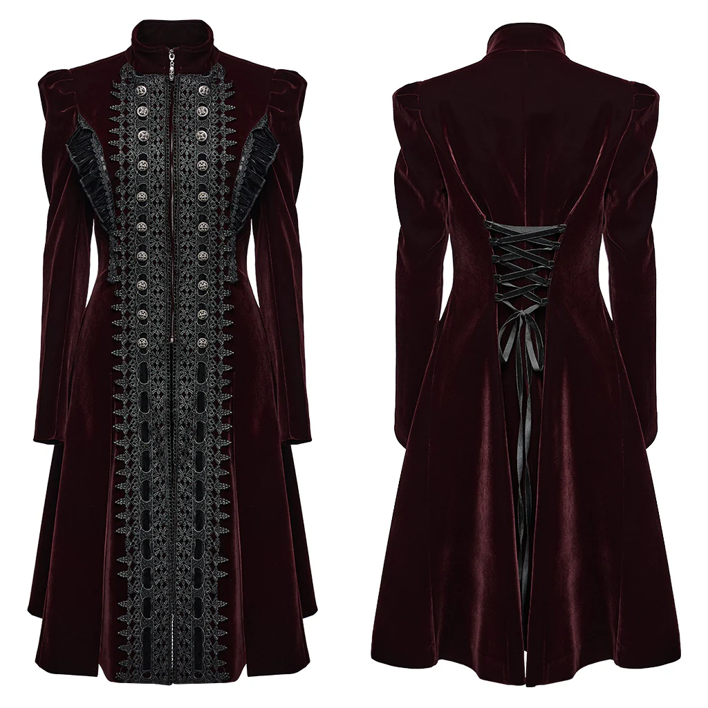 Goth Gorgeous Symmetric Coat - Image 5