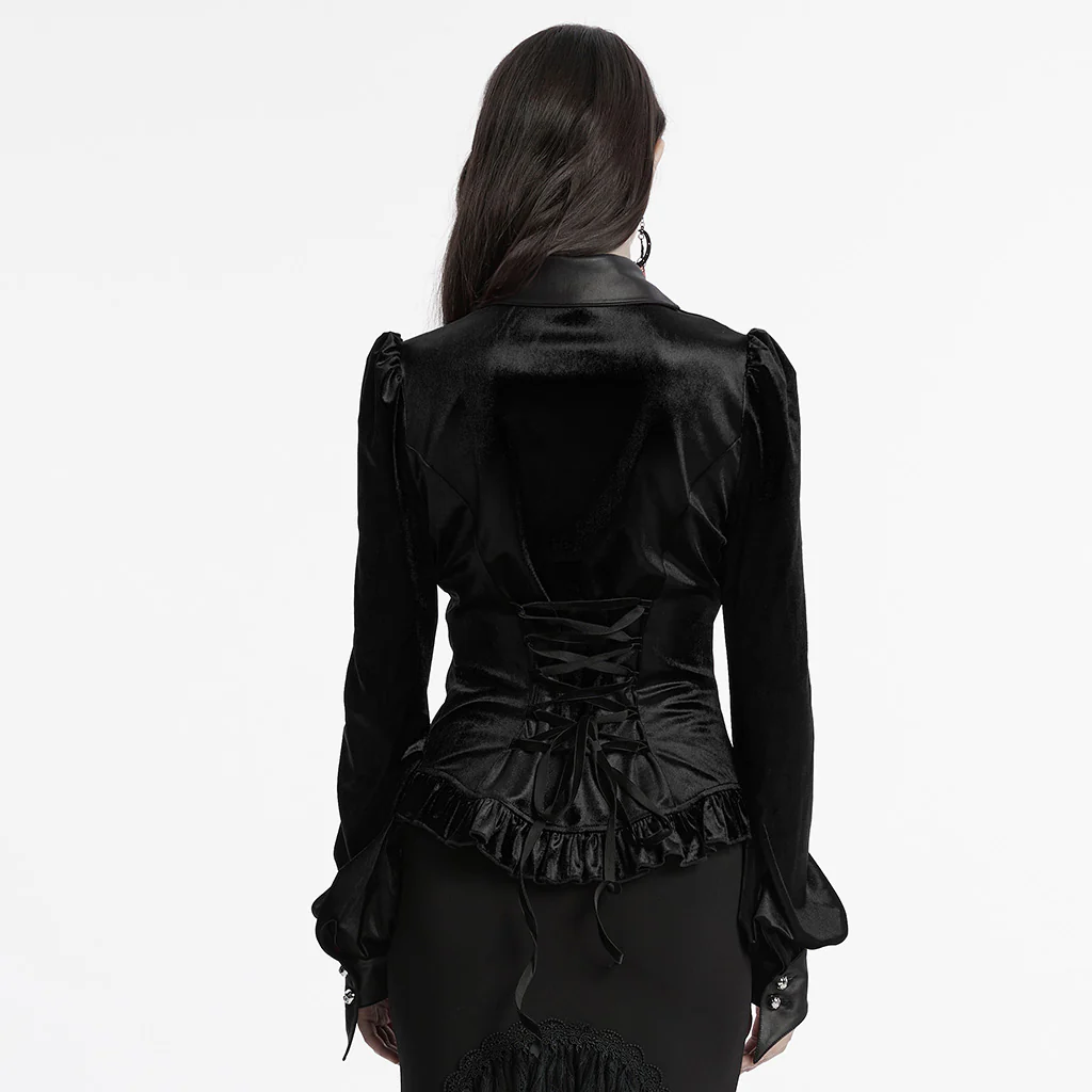 Goth gradient printed shirt - Image 16