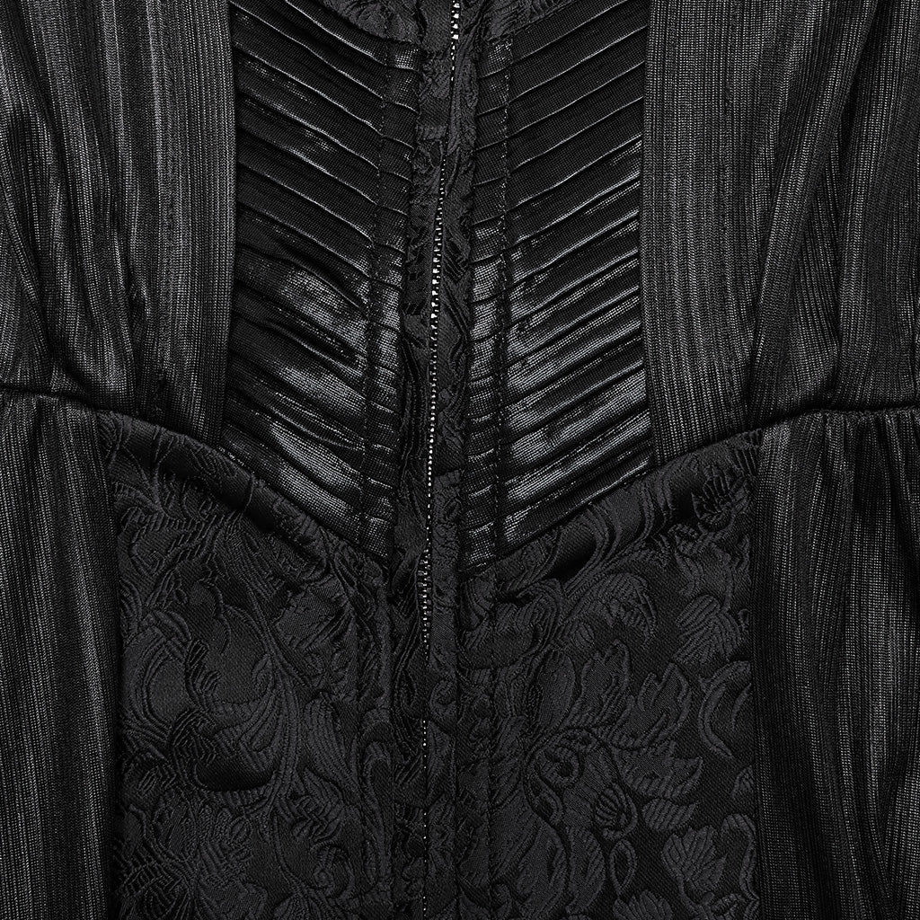Goth Hooded Witch Coat - Image 7