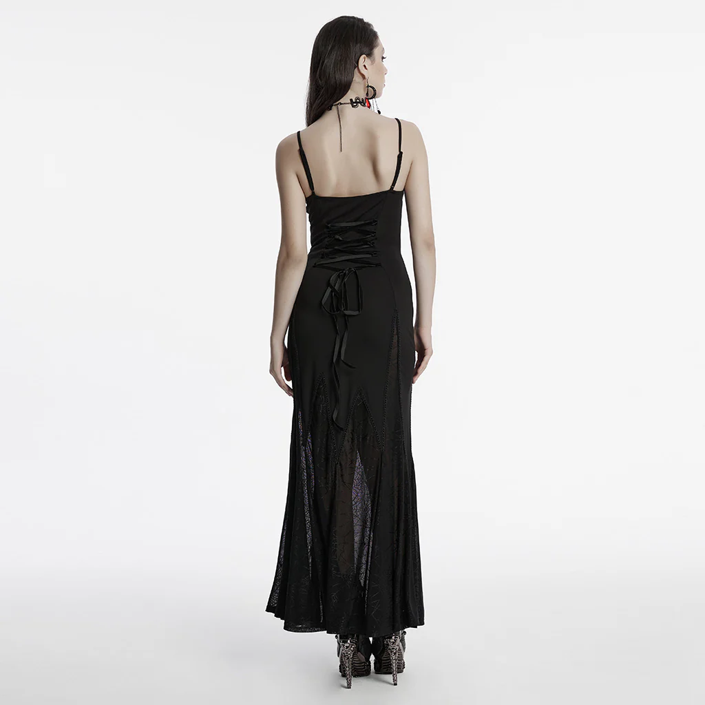 Goth Irregular Splicing Dress - Image 6