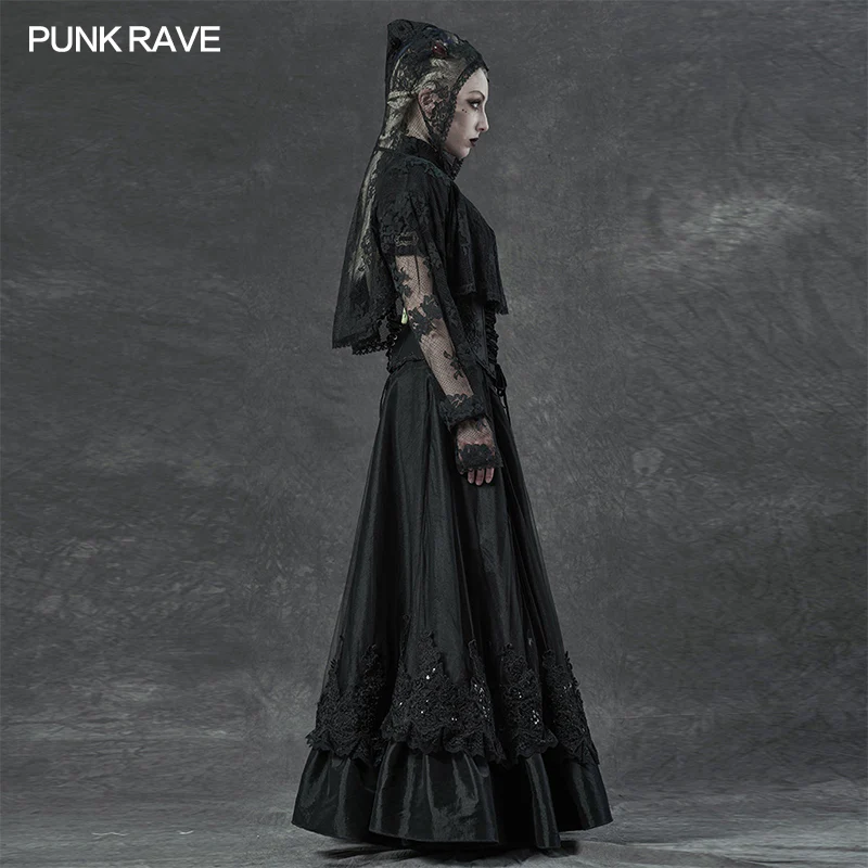 Goth lace  Sun protection shirt - Image 2