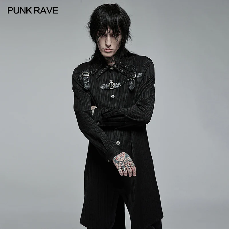 Goth medium length dovetail shirt - Image 2