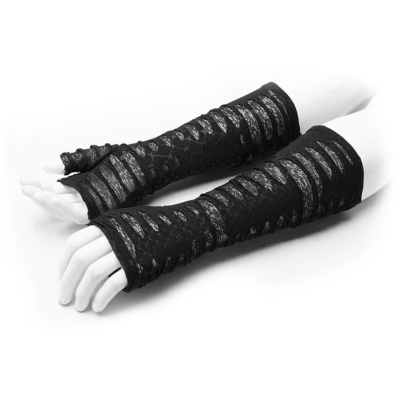 Goth men's daily gloves - Image 4