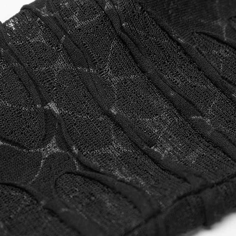 Goth men's daily gloves - Image 5