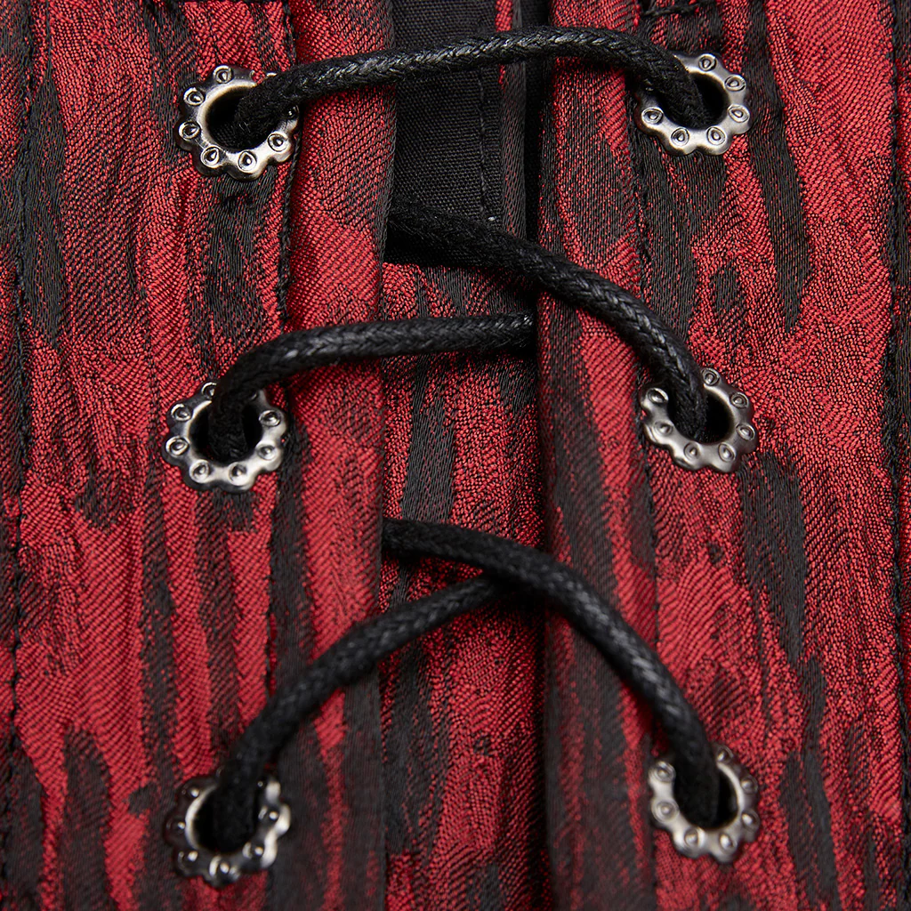 Goth Mottled Beaded Waist Seal Coset - Image 8