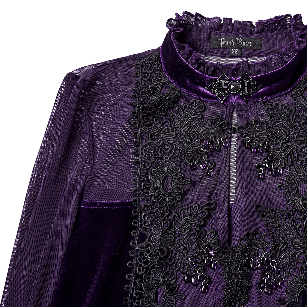 Goth Mystery Vintage Dress - Image 13