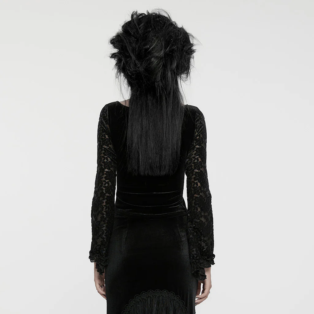 Goth V-neck Gorgeous T-shirt - Image 3