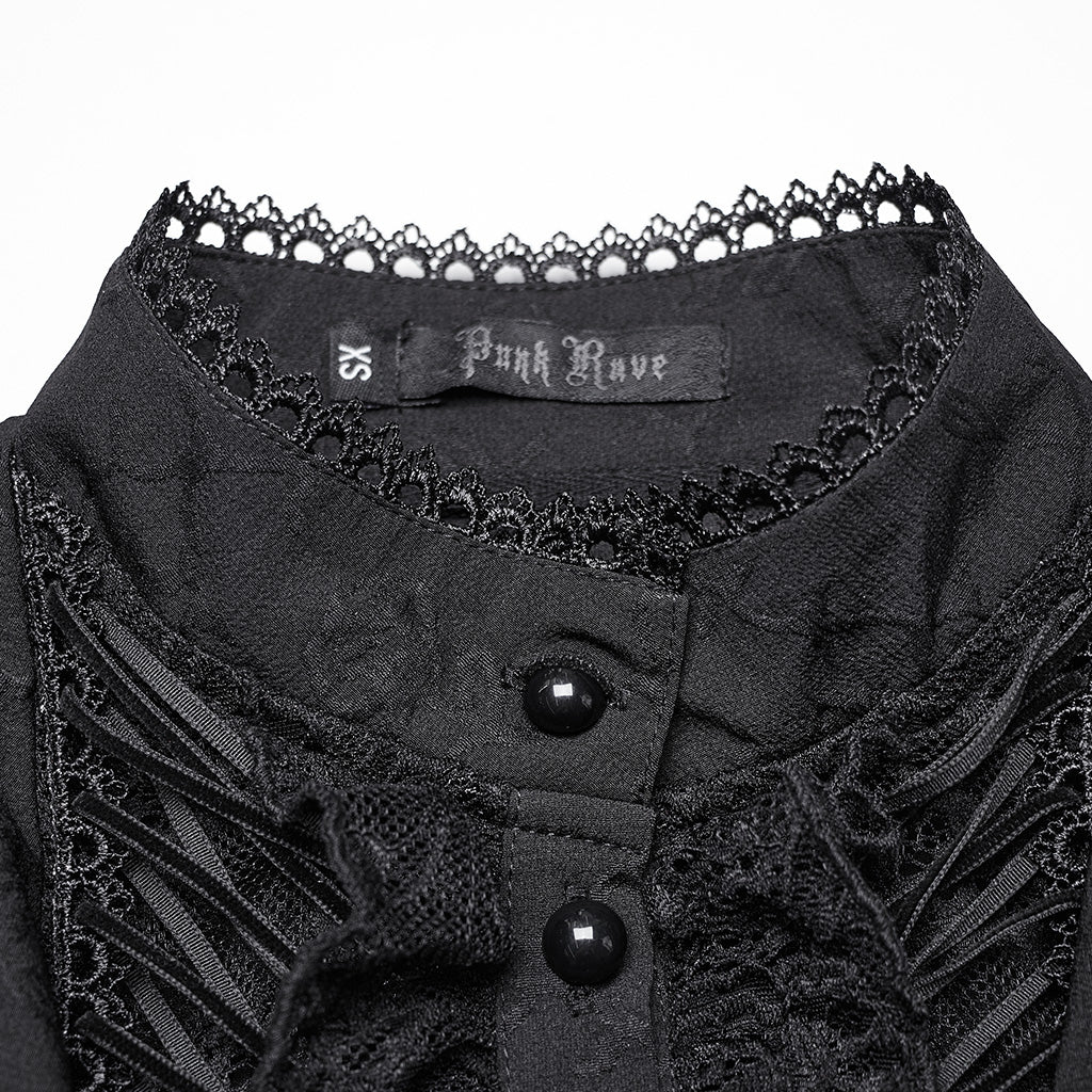 Goth Double-collar Shirt - Image 6