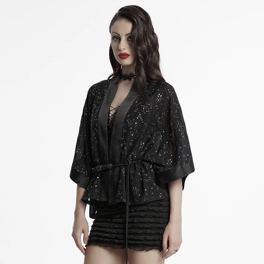 Gothic Glossy Short Coat - Image 2