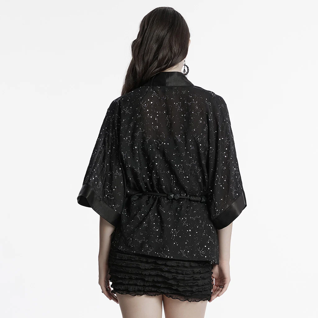Gothic Glossy Short Coat - Image 3