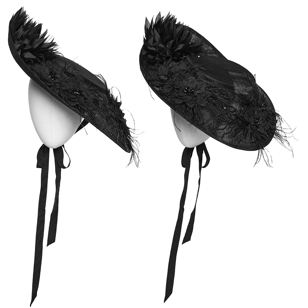 Goth retro tea party hat - Image 5