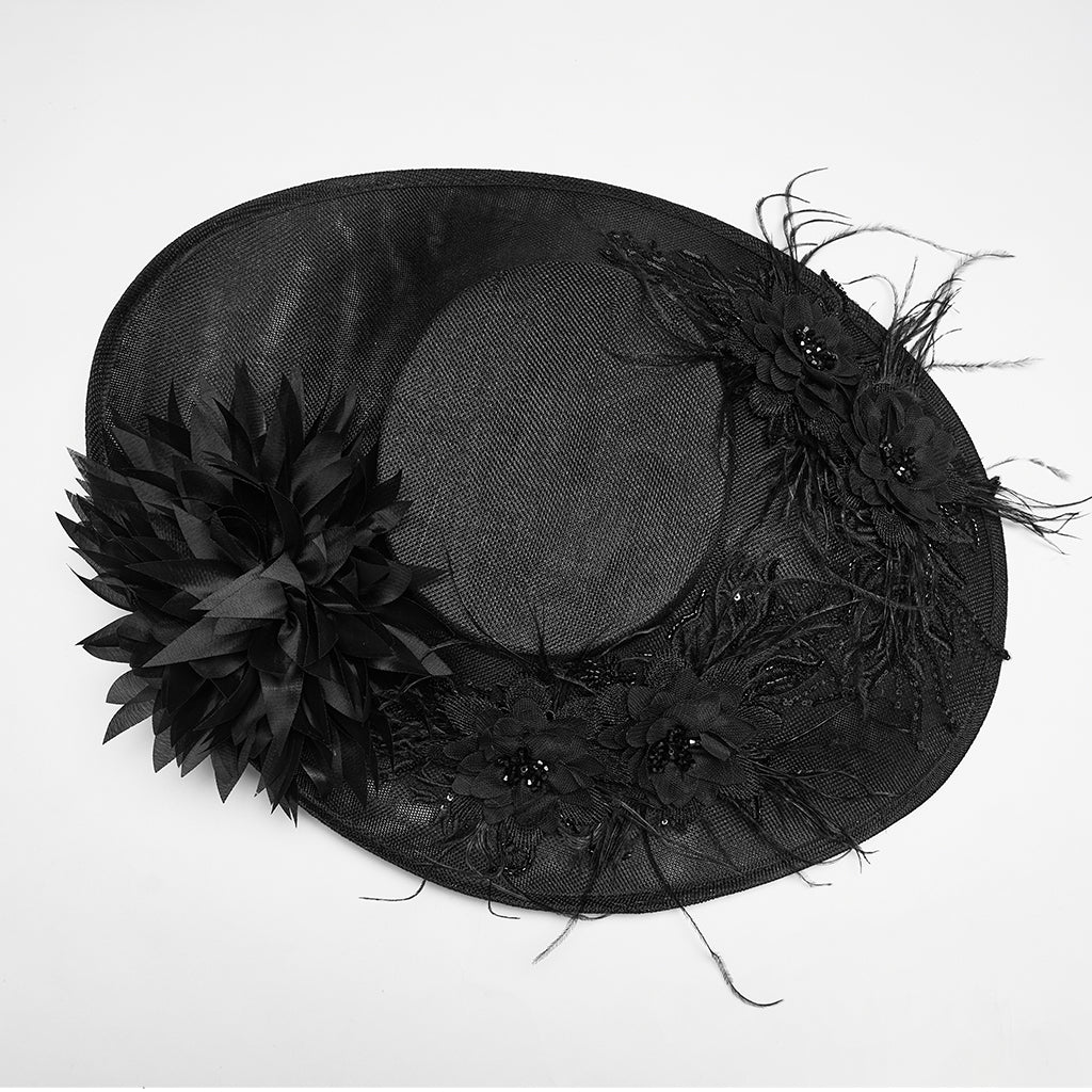 Goth retro tea party hat - Image 6