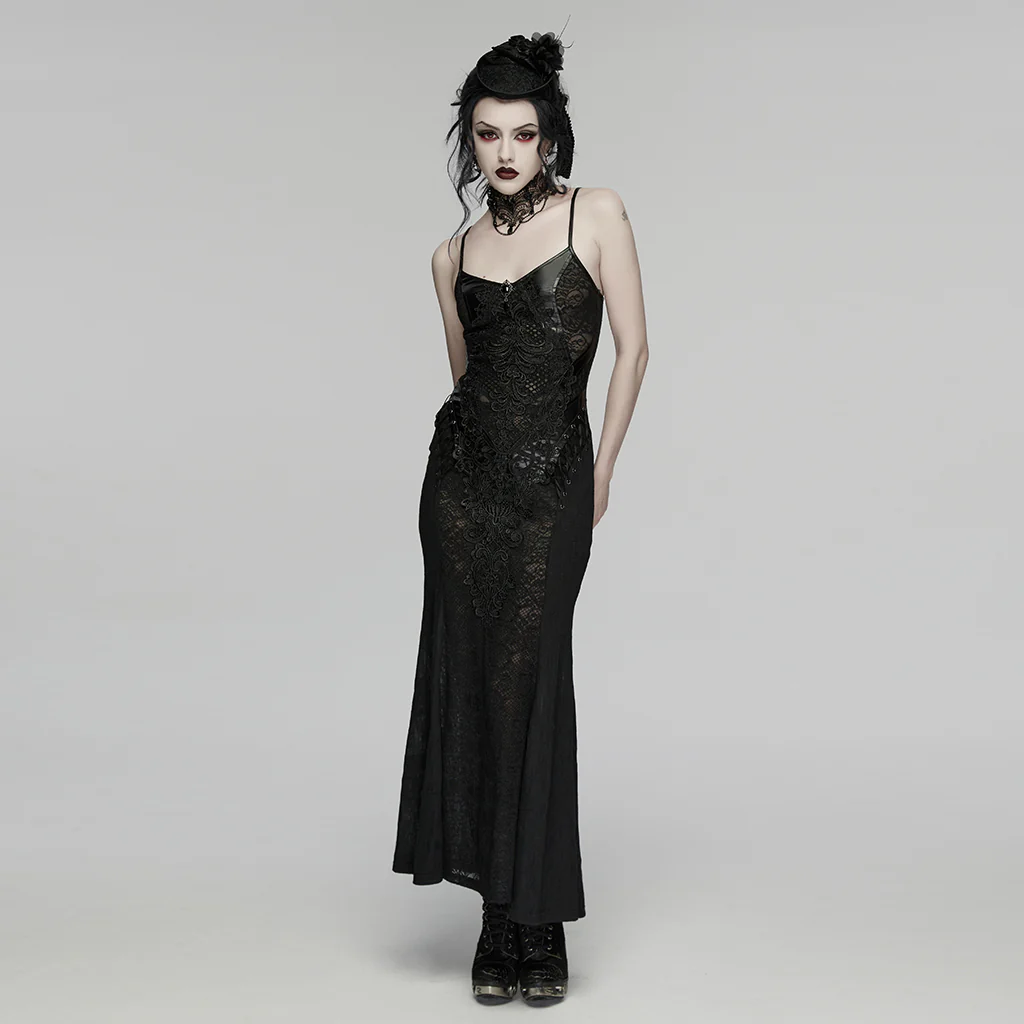 Goth Rose Ribbon Formal Hat - Image 7