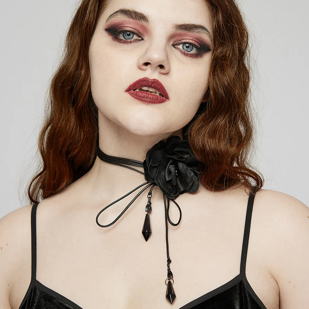 Goth Rose strap