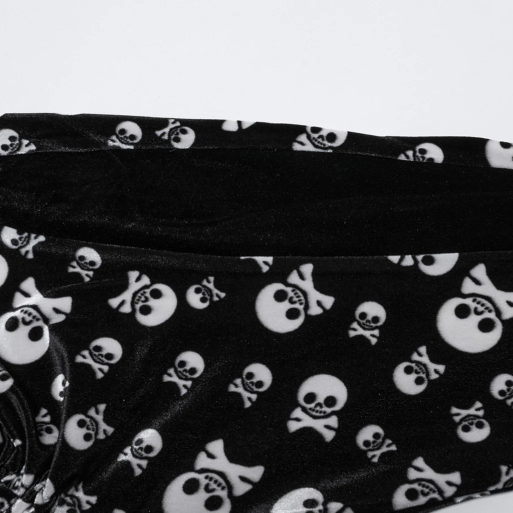 Goth skull flared Pants - Image 9