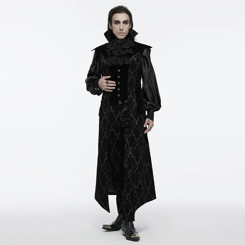 Goth stand collar gorgeous jacket - Image 5