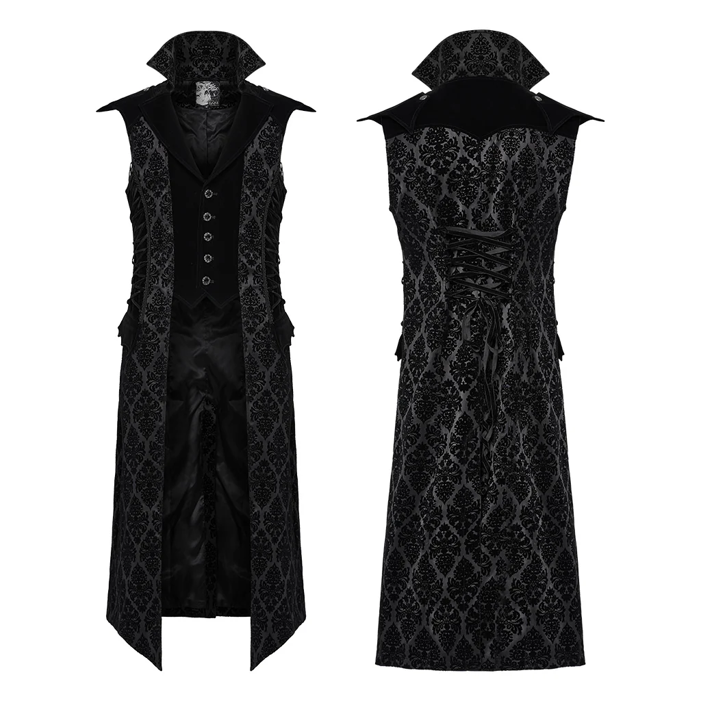 Goth stand collar gorgeous jacket - Image 6