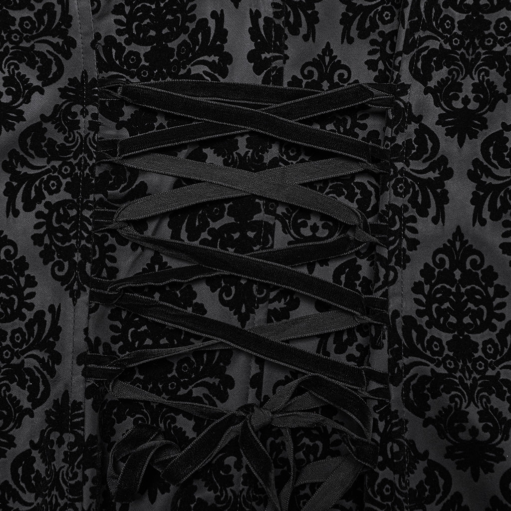 Goth stand collar gorgeous jacket - Image 9