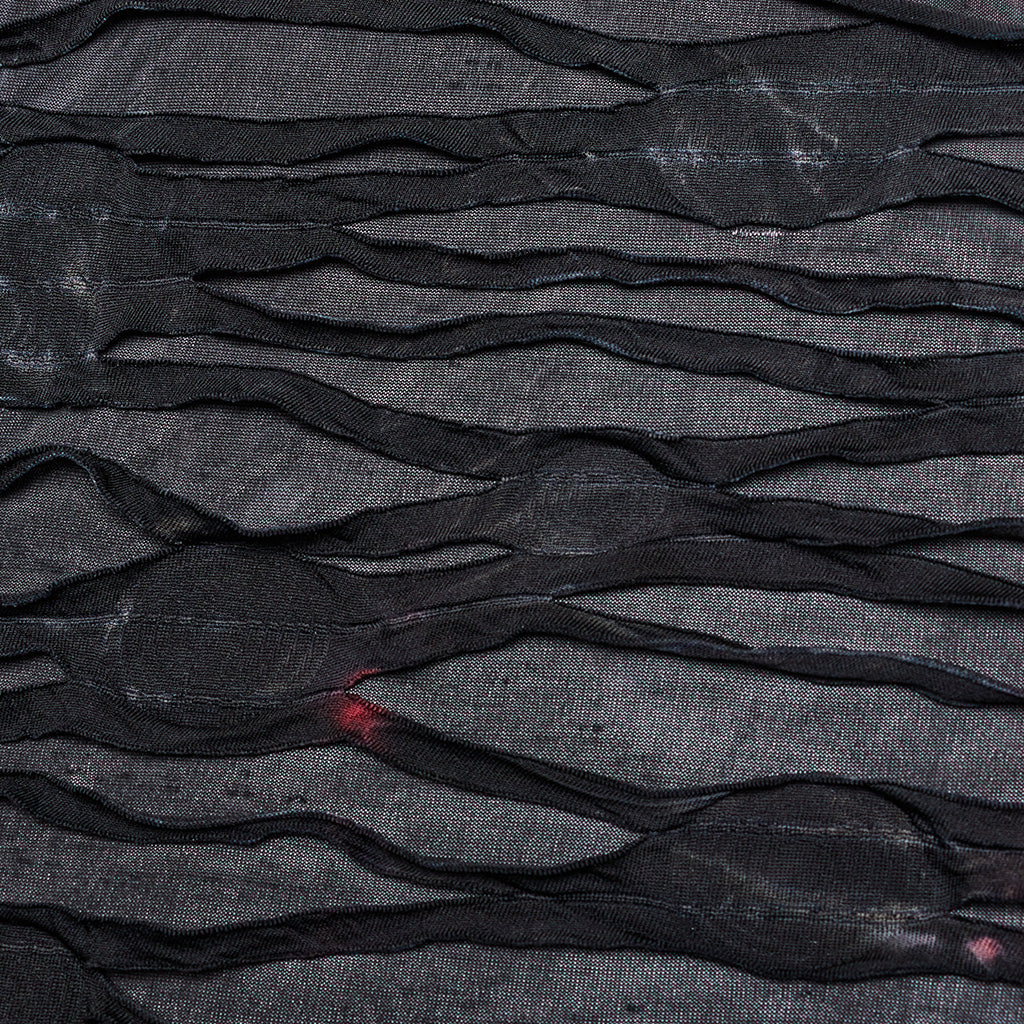 Goth strapless tie-dyed long dress - Image 12