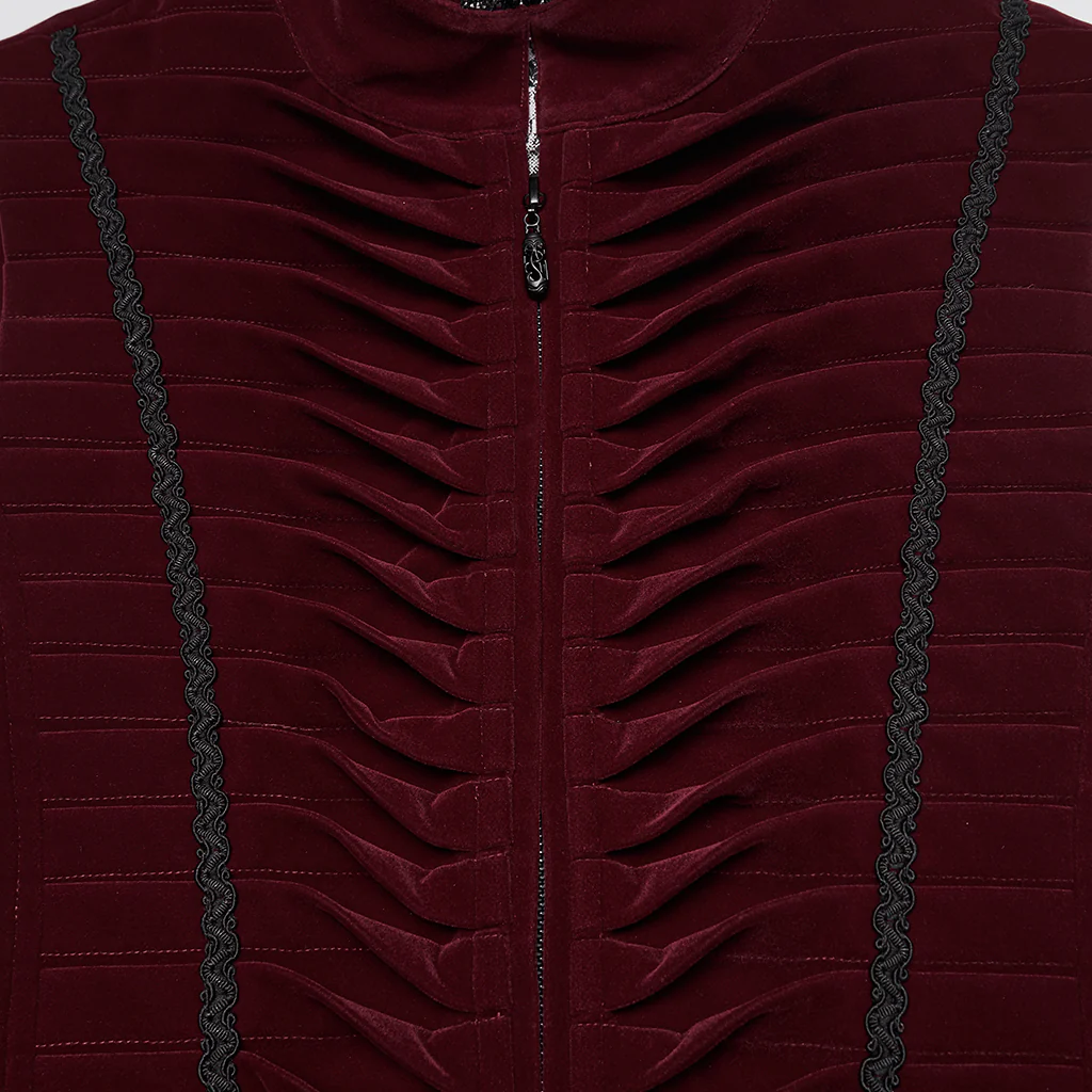 Goth tailcoat men's vest - Image 16