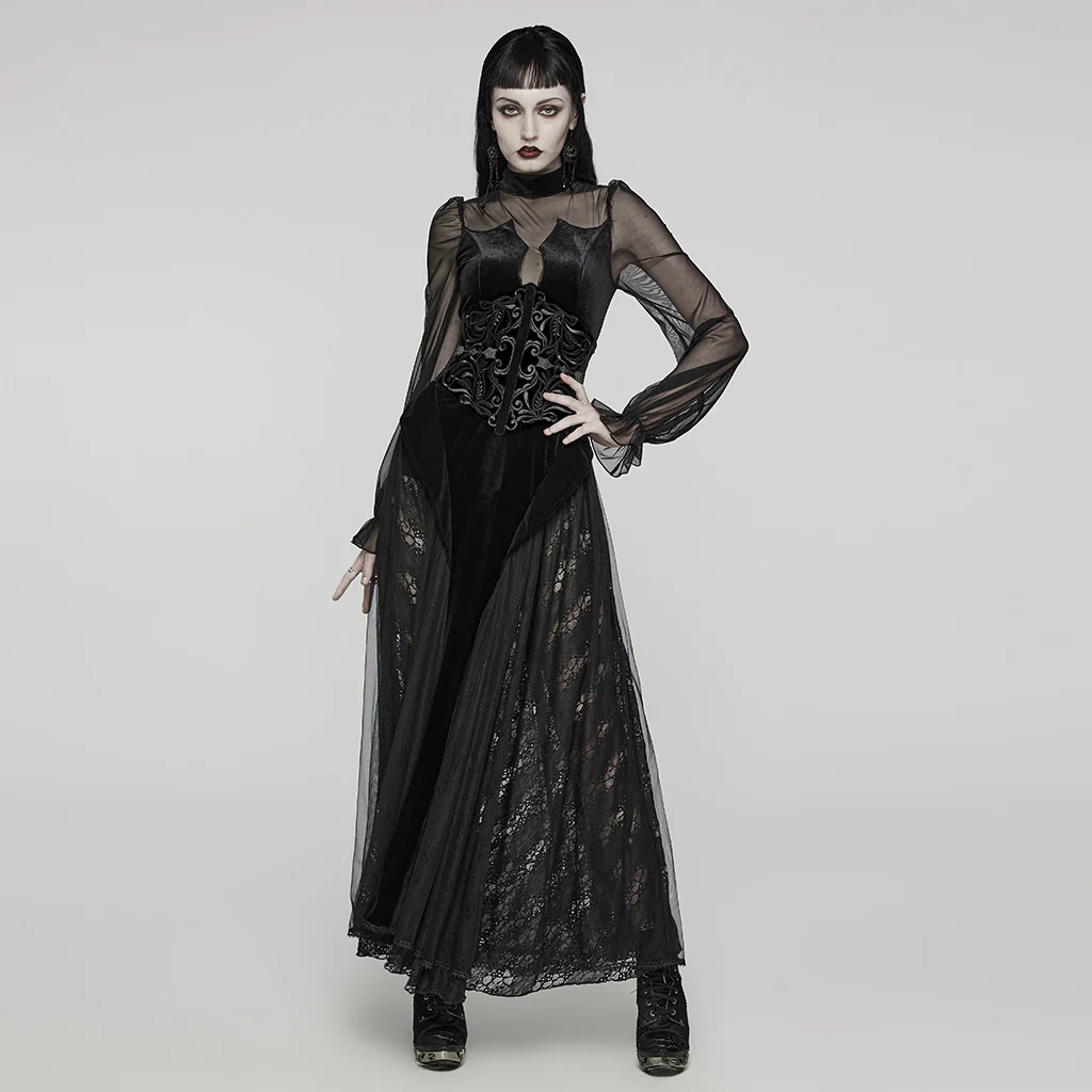 Goth Totem Retro Corset - Image 4