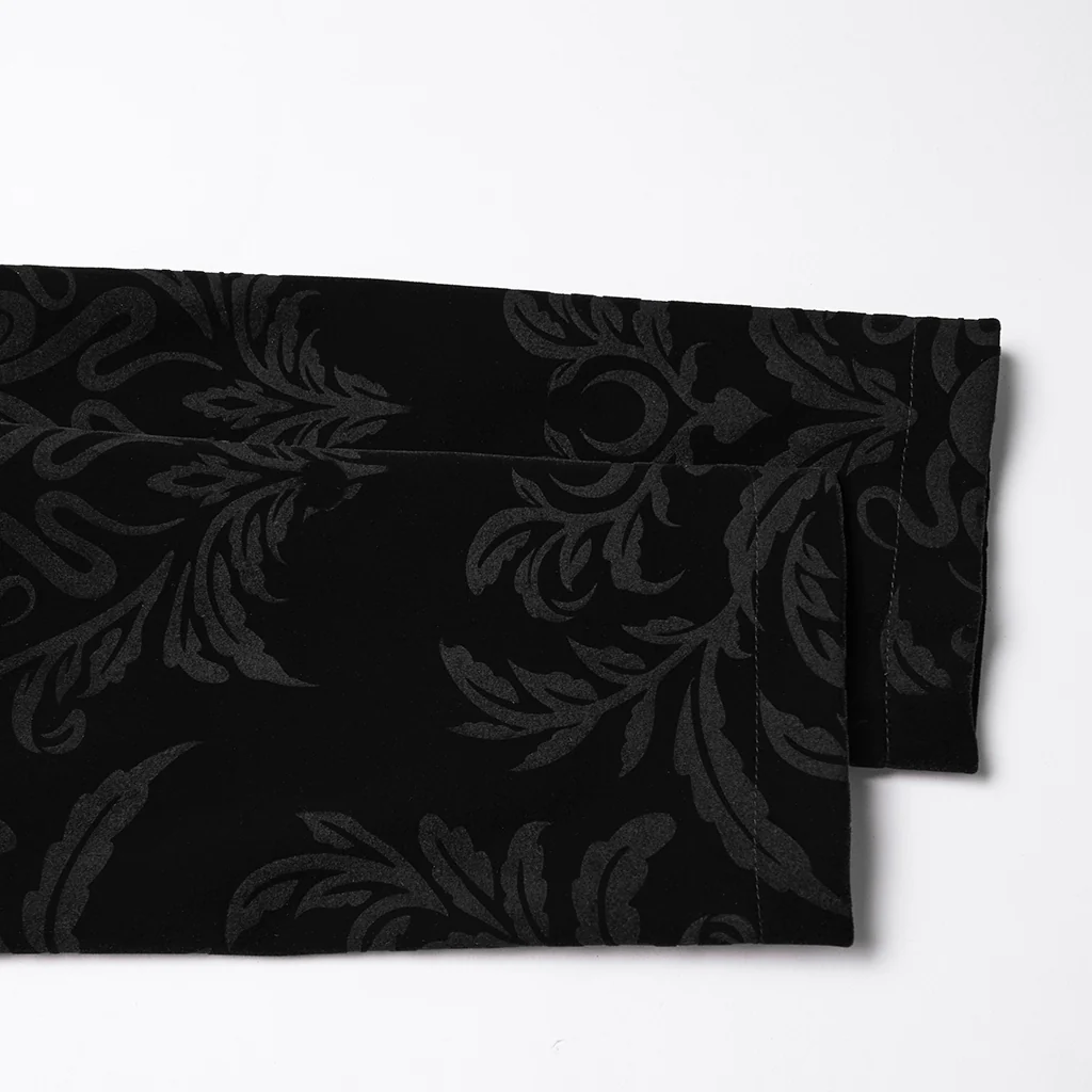Goth Vintage Print Coat - Image 9
