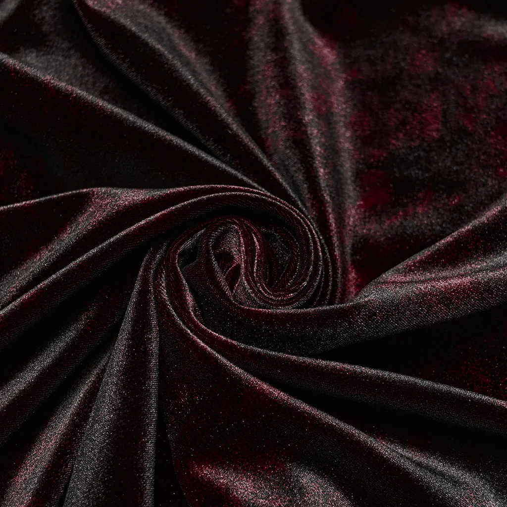 Daily Goth luster velvet shirt - Image 10