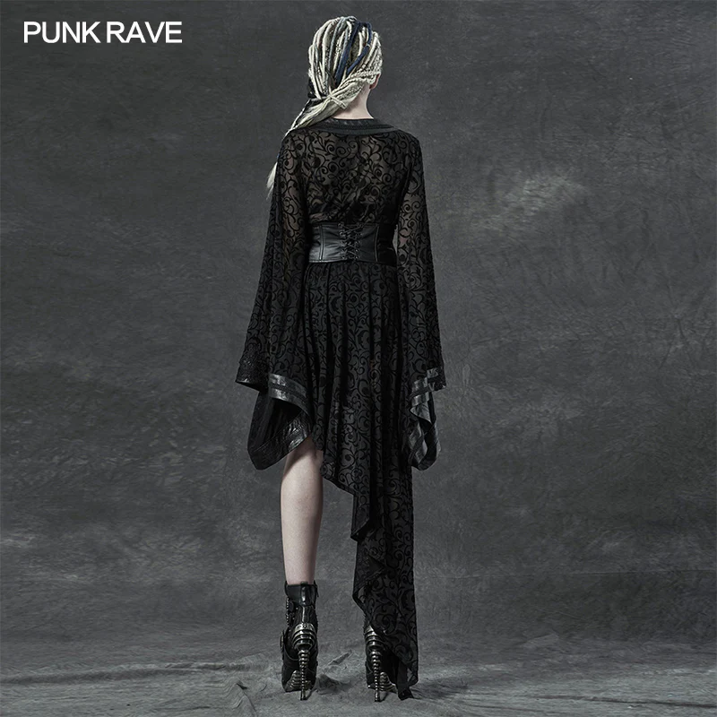 Gothic asymmetrical kimono - Image 3