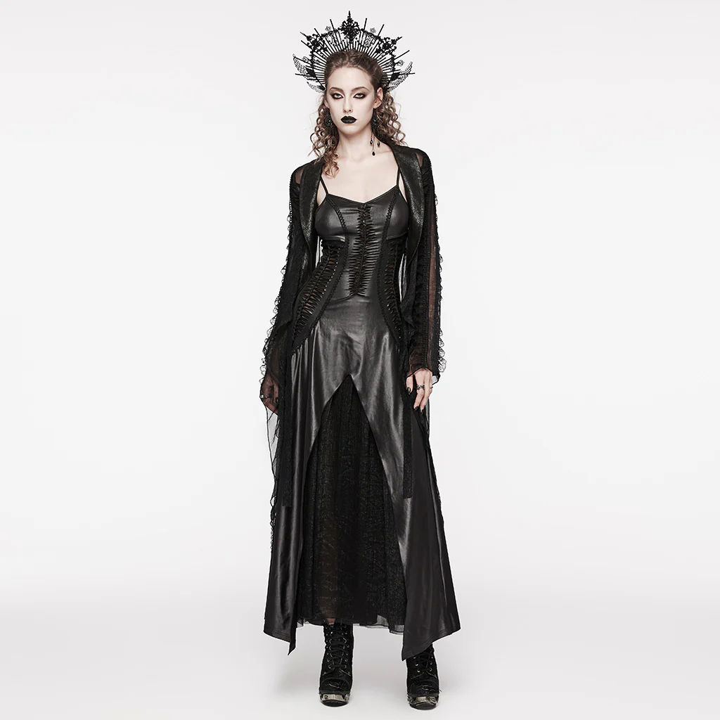 Gothic braided slip dress - Image 4