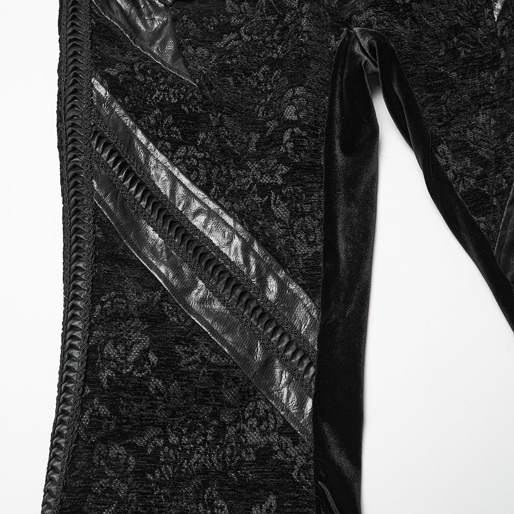 Gothic Court Style Flared Pants - Image 4
