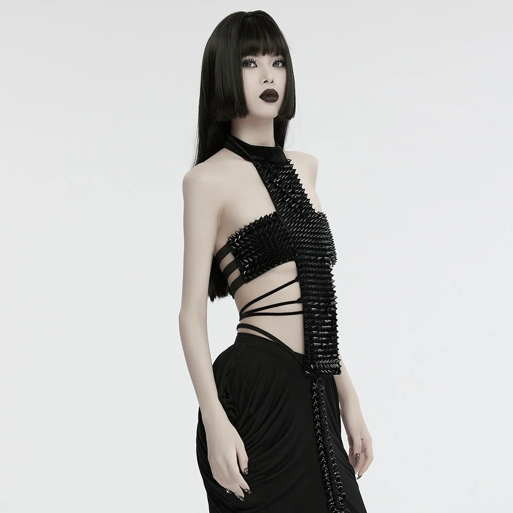 Gothic Cross Halter Top - Image 3