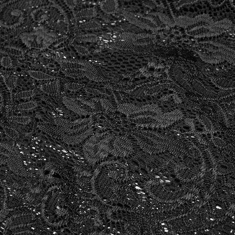 Gothic Daily Wear Long Sleeves Lace Dress - Image 5