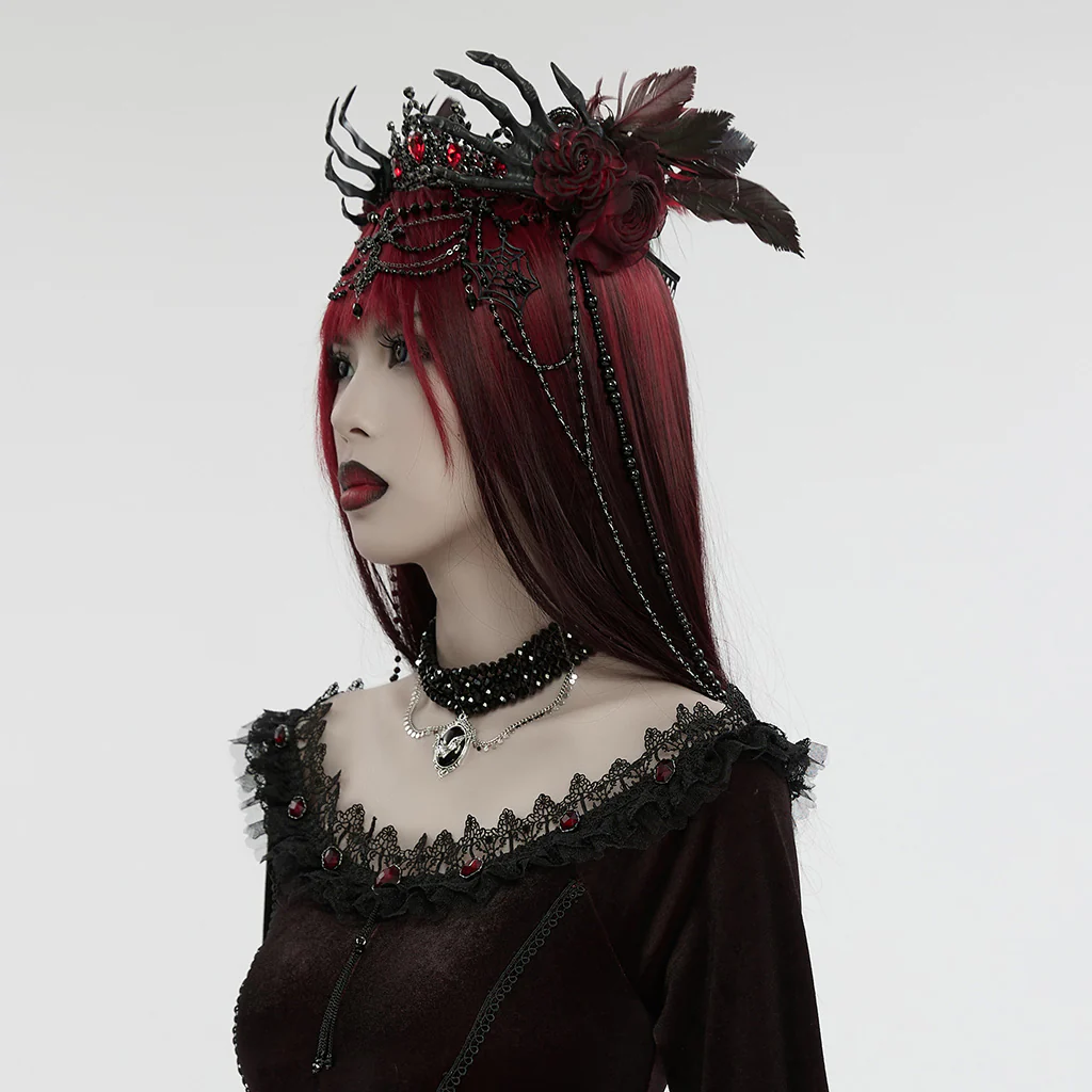 Gothic Dark Coronation Crown - Image 11