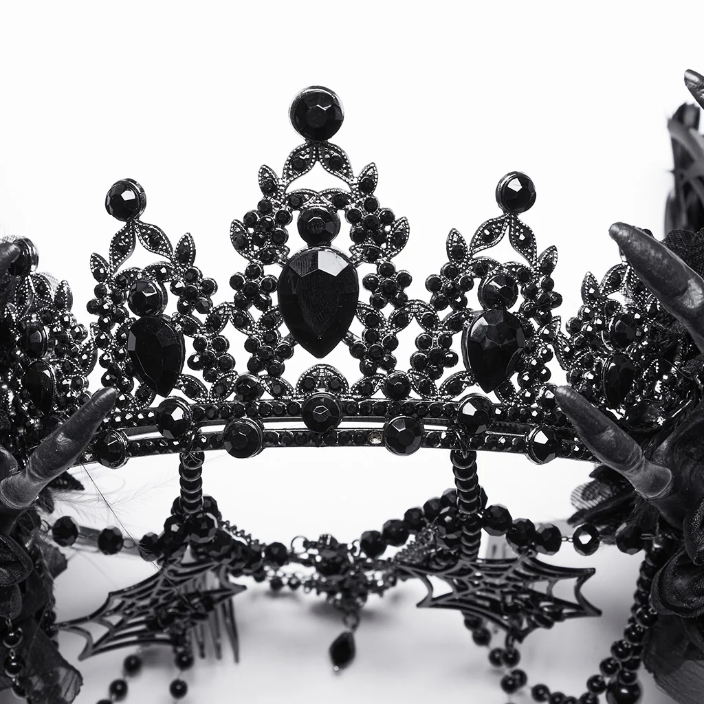 Gothic Dark Coronation Crown - Image 2