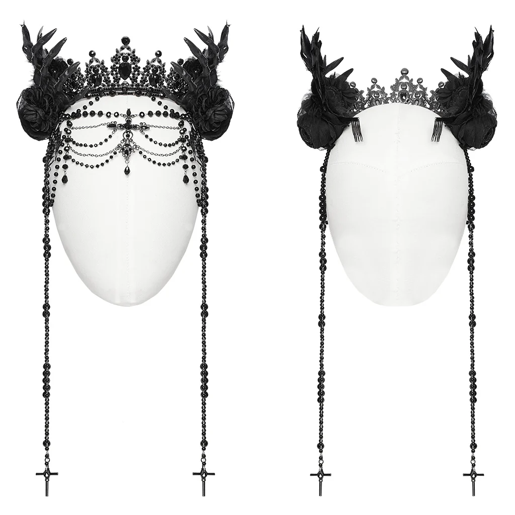 Gothic Dark Coronation Crown - Image 3