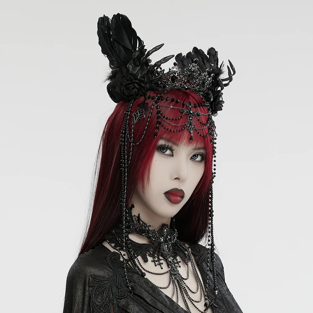 Gothic Dark Coronation Crown - Image 4