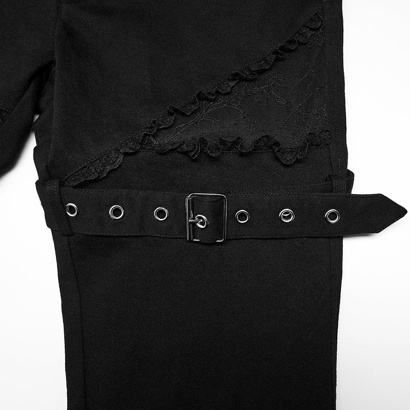 Gothic elastic flare pants - Image 5