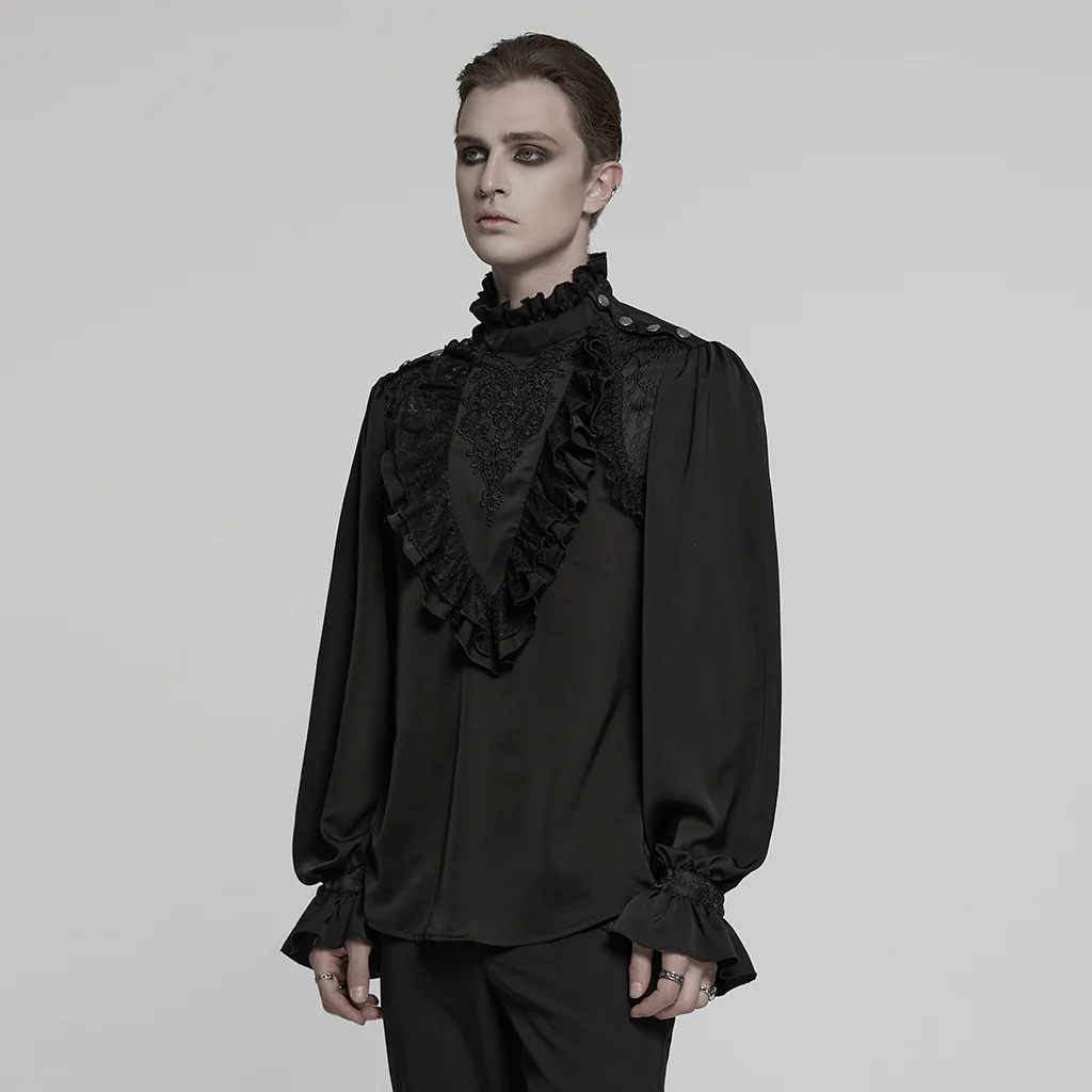 Gothic glamorous pullover shirt