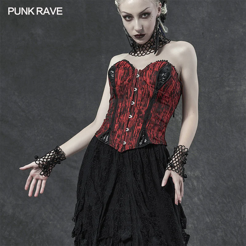 Gothic gorgeous pearl sleeves and collar three-piece set - Image 3