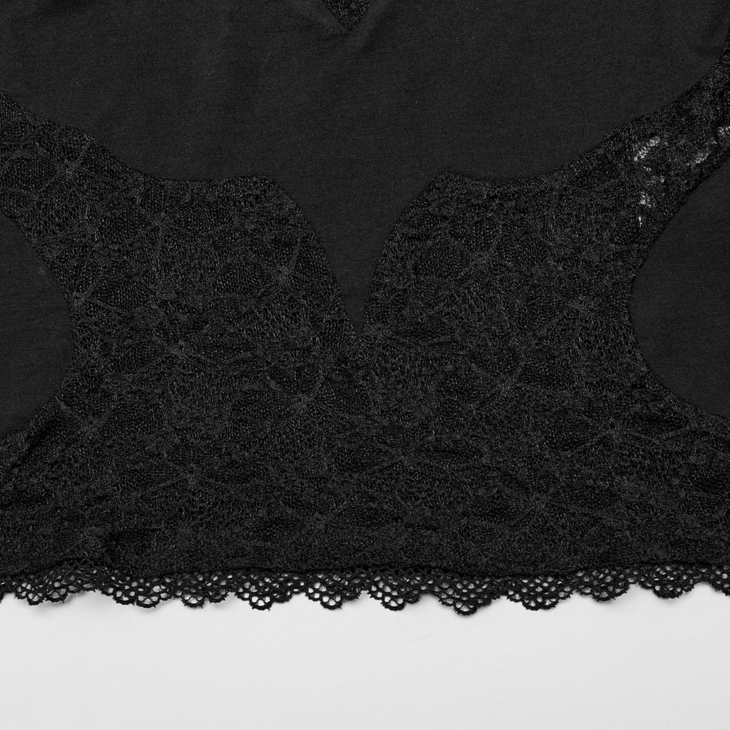 Gothic off shoulder lace corp Top - Image 7