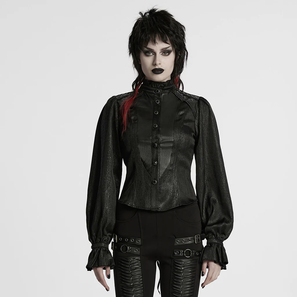 Gothic patterned shirt