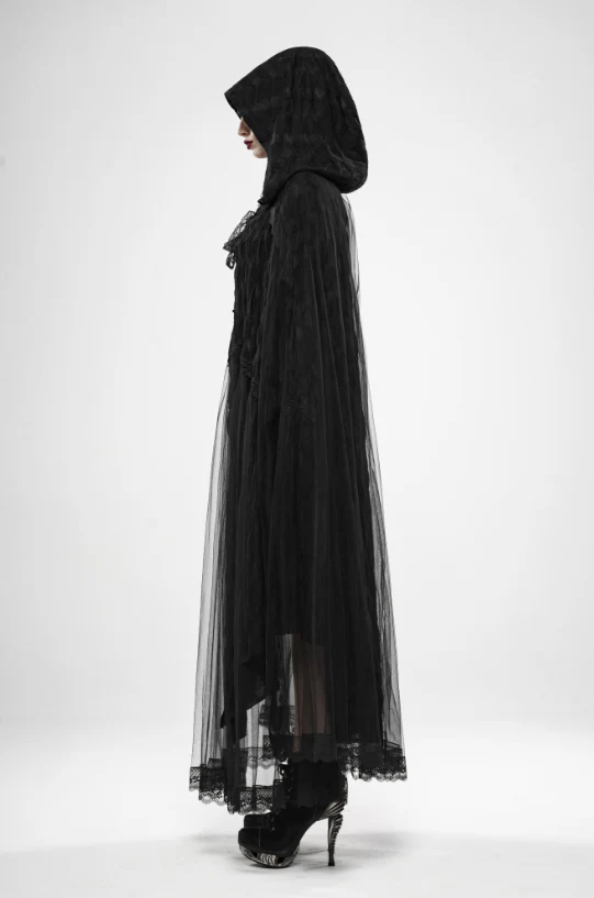 Gothic Rotten Devil Angel Long Cape - Image 3