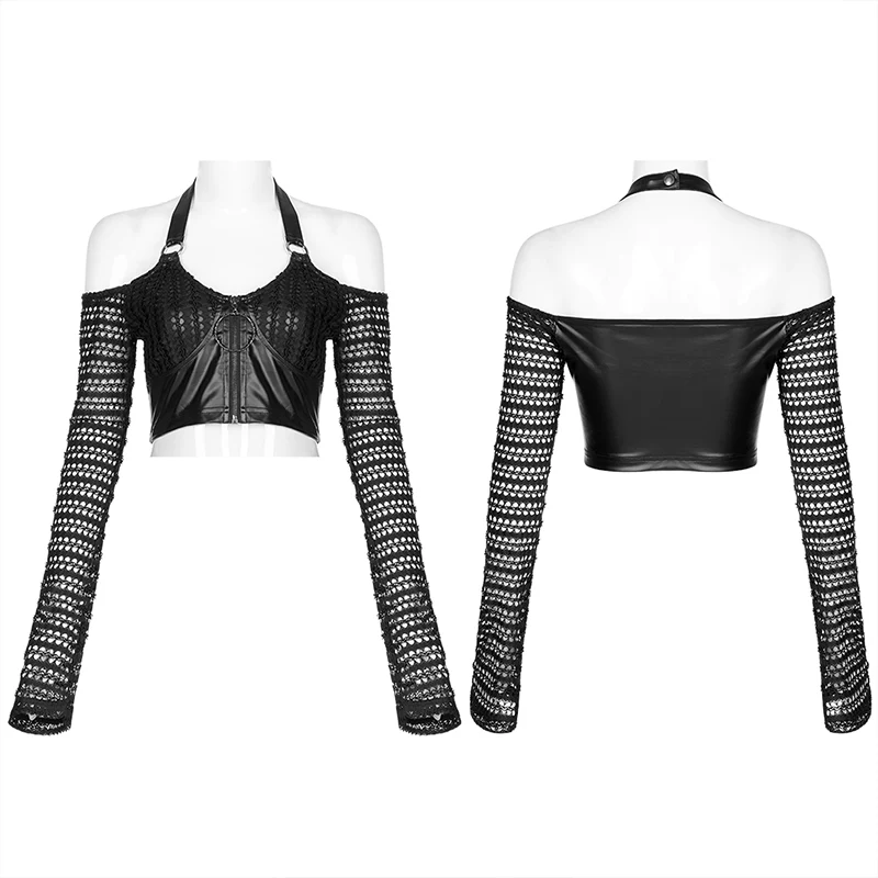 Gothic sexy crop top - Image 4